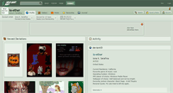 Desktop Screenshot of io-ether.deviantart.com