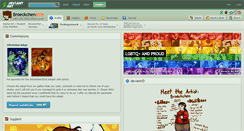 Desktop Screenshot of broeckchen.deviantart.com