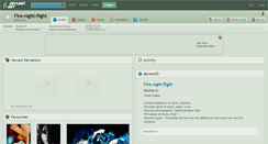 Desktop Screenshot of fire-night-flight.deviantart.com
