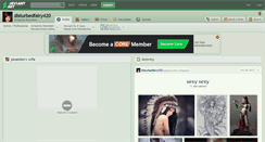 Desktop Screenshot of disturbedfairy420.deviantart.com
