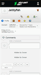 Mobile Screenshot of jellllyfish.deviantart.com