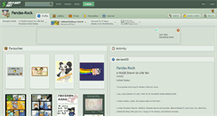 Desktop Screenshot of pandas-rock.deviantart.com