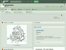 Tablet Screenshot of gaibubuldine.deviantart.com