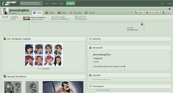 Desktop Screenshot of jeremyhopkins.deviantart.com