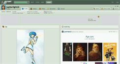 Desktop Screenshot of jupiterlight28.deviantart.com