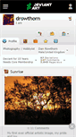 Mobile Screenshot of drowthorn.deviantart.com