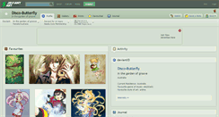 Desktop Screenshot of disco-butterfly.deviantart.com