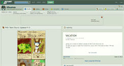 Desktop Screenshot of kitsumon.deviantart.com