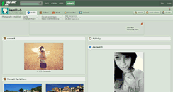 Desktop Screenshot of kamilla-b.deviantart.com