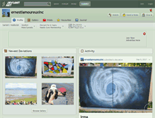 Tablet Screenshot of ernestlamoureuxinc.deviantart.com