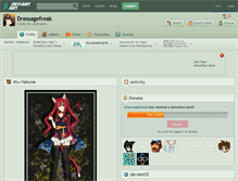 Tablet Screenshot of dressagefreak.deviantart.com