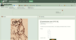 Desktop Screenshot of geoffreydean.deviantart.com