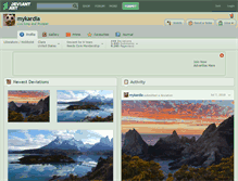 Tablet Screenshot of mykardia.deviantart.com