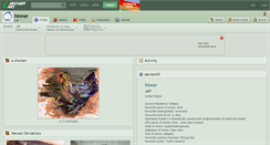 Desktop Screenshot of hinner.deviantart.com