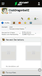 Mobile Screenshot of clubdragonballz.deviantart.com