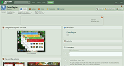 Desktop Screenshot of ewanpayne.deviantart.com