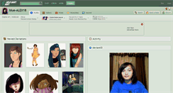 Desktop Screenshot of blue-alex18.deviantart.com