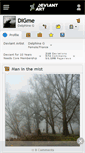 Mobile Screenshot of digme.deviantart.com