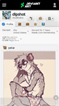 Mobile Screenshot of dipshot.deviantart.com