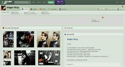 Desktop Screenshot of midget-ninja.deviantart.com