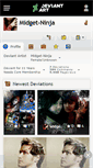 Mobile Screenshot of midget-ninja.deviantart.com
