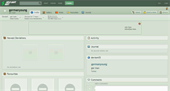 Desktop Screenshot of germanyoung.deviantart.com