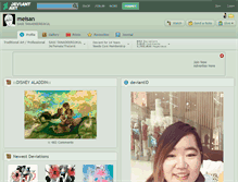 Tablet Screenshot of meisan.deviantart.com