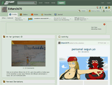 Tablet Screenshot of esitaro3670.deviantart.com