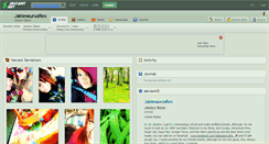 Desktop Screenshot of jakiesaurusrex.deviantart.com