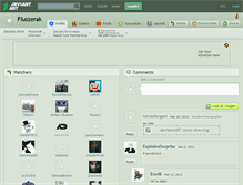 Tablet Screenshot of fluszerak.deviantart.com