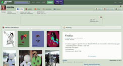 Desktop Screenshot of mishiika.deviantart.com