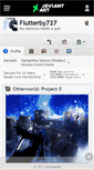 Mobile Screenshot of flutterby727.deviantart.com