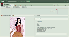 Desktop Screenshot of erin-chan.deviantart.com