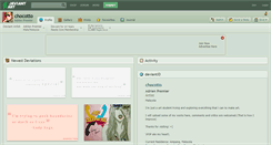 Desktop Screenshot of chocotto.deviantart.com