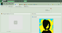 Desktop Screenshot of mew-mew-neko-chan.deviantart.com