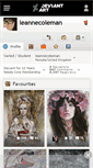 Mobile Screenshot of leannecoleman.deviantart.com