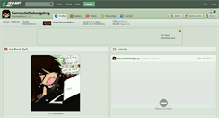 Desktop Screenshot of fernandathehedgehog.deviantart.com