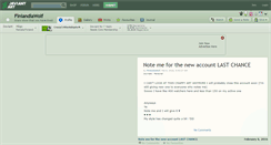 Desktop Screenshot of finlandiawolf.deviantart.com