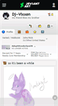 Mobile Screenshot of dj--vixxen.deviantart.com