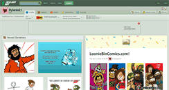 Desktop Screenshot of dylanio21.deviantart.com