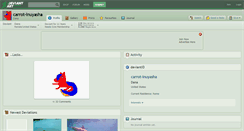 Desktop Screenshot of carrot-inuyasha.deviantart.com