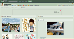 Desktop Screenshot of dreampiece.deviantart.com