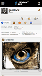 Mobile Screenshot of gearlock.deviantart.com