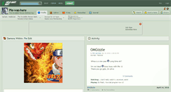 Desktop Screenshot of pie-was-here.deviantart.com