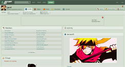 Desktop Screenshot of la-vi.deviantart.com