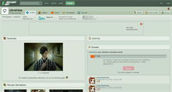 Desktop Screenshot of cleverless.deviantart.com