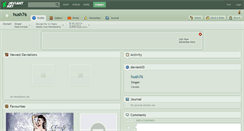 Desktop Screenshot of hush76.deviantart.com