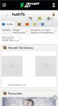 Mobile Screenshot of hush76.deviantart.com