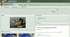 Desktop Screenshot of naamonet-stock.deviantart.com
