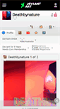 Mobile Screenshot of deathbynature.deviantart.com